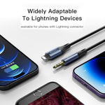 Yesido YAU35 8-Pin auf 3,5-mm-AUX-Audiokabel, YAU35
