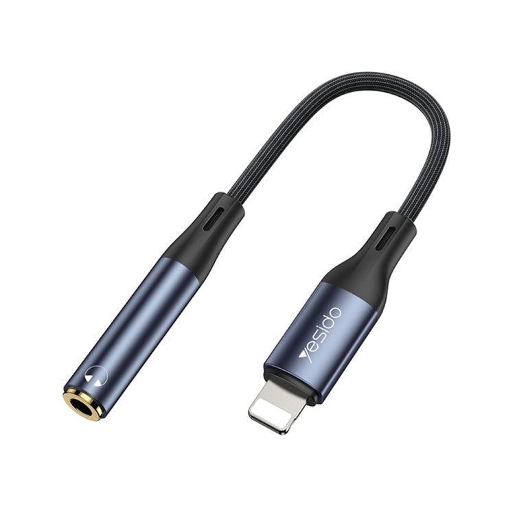 Yesido YAU37 8-Pin auf 3,5mm Klinkenbuchse Audioadapter, YAU37