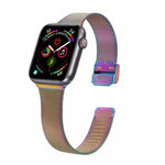 Milanese-Edelstahlarmband, Für Apple Watch Series 8&7 41mm / SE 2&6&SE&5&4 40mm / 3&2&1 38mm, Für Apple Watch Ultra 49mm / Series 8&7 45mm / SE 2&6&SE&5&4 44mm / 3&2&1 42mm, Für Apple Watch Series 7 45mm / 6 & SE & 5 & 4 44mm / 3 & 2 & 1 42mm