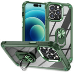 TPU + PC Objektivschutz Handyhülle mit Ringhalter, Für iPhone 17e / 16e, Für iPhone 17 Pro Max, Für iPhone 17, Für iPhone Air, Für iPhone 16 Pro Max, Für iPhone 16 Pro, Für iPhone 16 Plus, Für iPhone 16
