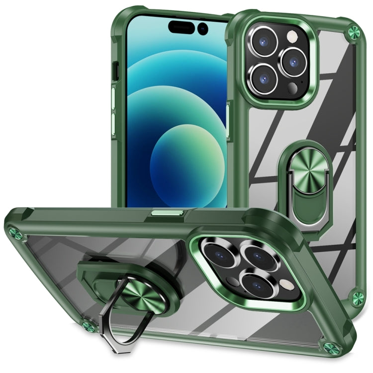 TPU + PC Objektivschutz Handyhülle mit Ringhalter, Für iPhone 17e / 16e, Für iPhone 17 Pro Max, Für iPhone 17, Für iPhone Air, Für iPhone 16 Pro Max, Für iPhone 16 Pro, Für iPhone 16 Plus, Für iPhone 16