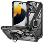 TPU + PC Objektivschutz Handyhülle mit Ringhalter, Für iPhone 17e / 16e, Für iPhone 17 Pro Max, Für iPhone 17, Für iPhone Air, Für iPhone 16 Pro Max, Für iPhone 16 Pro, Für iPhone 16 Plus, Für iPhone 16
