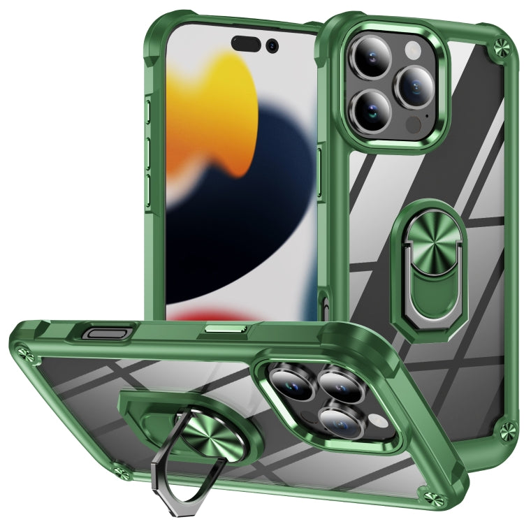 TPU + PC Objektivschutz Handyhülle mit Ringhalter, Für iPhone 17e / 16e, Für iPhone 17 Pro Max, Für iPhone 17, Für iPhone Air, Für iPhone 16 Pro Max, Für iPhone 16 Pro, Für iPhone 16 Plus, Für iPhone 16