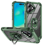 TPU + PC Objektivschutz Handyhülle mit Ringhalter, Für iPhone 17e / 16e, Für iPhone 17 Pro Max, Für iPhone 17, Für iPhone Air, Für iPhone 16 Pro Max, Für iPhone 16 Pro, Für iPhone 16 Plus, Für iPhone 16