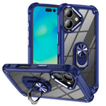 TPU + PC Objektivschutz Handyhülle mit Ringhalter, Für iPhone 17e / 16e, Für iPhone 17 Pro Max, Für iPhone 17, Für iPhone Air, Für iPhone 16 Pro Max, Für iPhone 16 Pro, Für iPhone 16 Plus, Für iPhone 16