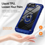 TPU + PC Objektivschutz Handyhülle mit Ringhalter, Für iPhone 17e / 16e, Für iPhone 17 Pro Max, Für iPhone 17, Für iPhone Air, Für iPhone 16 Pro Max, Für iPhone 16 Pro, Für iPhone 16 Plus, Für iPhone 16