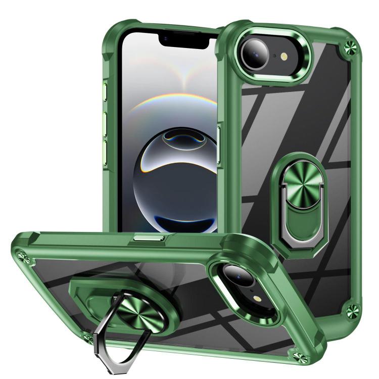 TPU + PC Objektivschutz Handyhülle mit Ringhalter, Für iPhone 17e / 16e, Für iPhone 17 Pro Max, Für iPhone 17, Für iPhone Air, Für iPhone 16 Pro Max, Für iPhone 16 Pro, Für iPhone 16 Plus, Für iPhone 16