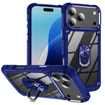 TPU + PC Objektivschutz Handyhülle mit Ringhalter, Für iPhone 17e / 16e, Für iPhone 17 Pro Max, Für iPhone 17, Für iPhone Air, Für iPhone 16 Pro Max, Für iPhone 16 Pro, Für iPhone 16 Plus, Für iPhone 16