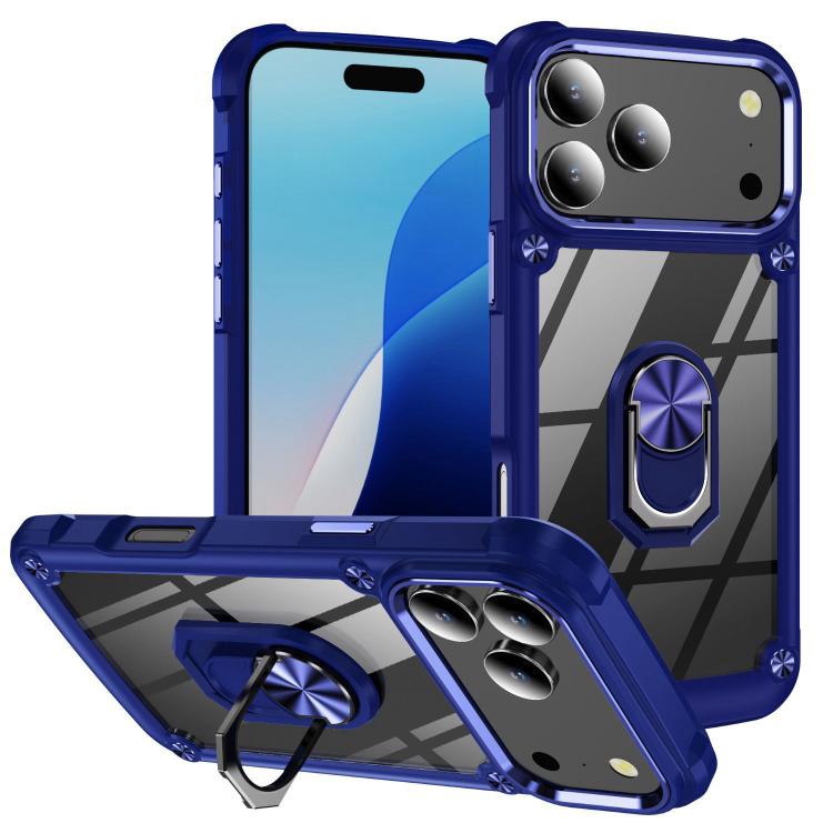 TPU + PC Objektivschutz Handyhülle mit Ringhalter, Für iPhone 17e / 16e, Für iPhone 17 Pro Max, Für iPhone 17, Für iPhone Air, Für iPhone 16 Pro Max, Für iPhone 16 Pro, Für iPhone 16 Plus, Für iPhone 16