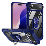 TPU + PC Objektivschutz Handyhülle mit Ringhalter, Für iPhone 17e / 16e, Für iPhone 17 Pro Max, Für iPhone 17, Für iPhone Air, Für iPhone 16 Pro Max, Für iPhone 16 Pro, Für iPhone 16 Plus, Für iPhone 16
