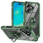 TPU + PC Objektivschutz Handyhülle mit Ringhalter, Für iPhone 17e / 16e, Für iPhone 17 Pro Max, Für iPhone 17, Für iPhone Air, Für iPhone 16 Pro Max, Für iPhone 16 Pro, Für iPhone 16 Plus, Für iPhone 16