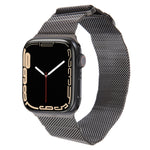 Mailänder Metall Magnetisches Uhrenarmband, Für Apple Watch SE 2023 40mm, Für Apple Watch Ultra 2 49mm, Für Apple Watch 8 45mm