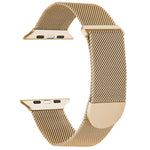 Mailänder Metall Magnetisches Uhrenarmband, Für Apple Watch SE 2022 44mm, Für Apple Watch 7 41mm, Für Apple Watch 7 45mm