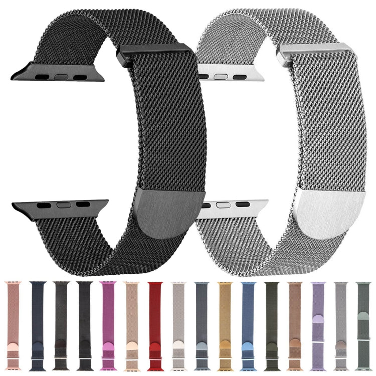 Mailänder Metall-Magnet-Armband, für Apple Watch 4 44mm, für Apple Watch 4 40mm, für Apple Watch 3 38mm