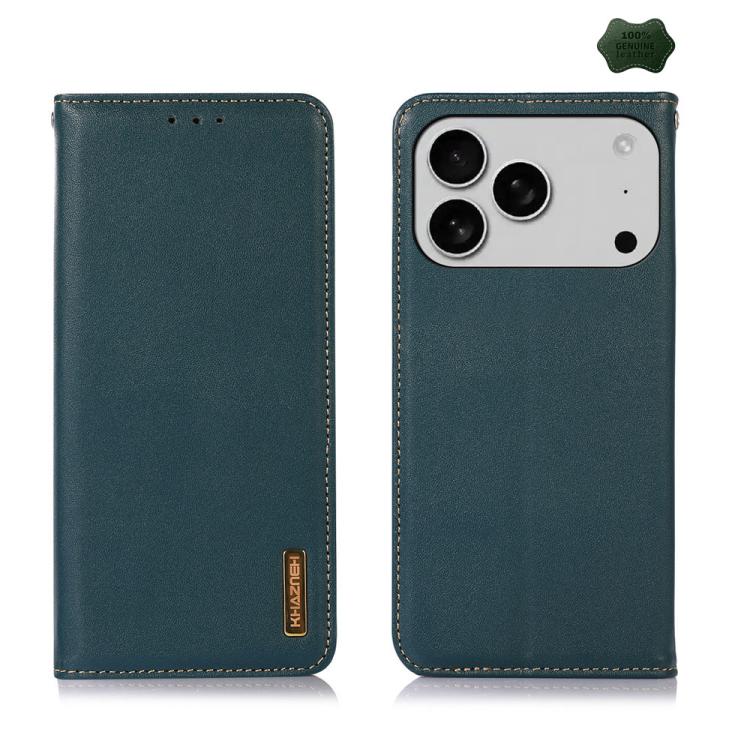 KHAZNEH Nappaleder-Handyhülle aus Rindsleder, Für iPhone 17 Pro Max, Für iPhone 16e / 17e, Für iPhone 17 Pro, Für iPhone 17, Für iPhone Air, Für iPhone 16e, Für iPhone 16 Pro Max, Für iPhone 16 Pro, Für iPhone 16 Plus, Für iPhone 16
