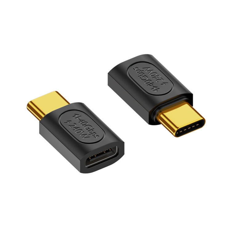 40Gbps 240W USB-C / Typ-C Buchse zu USB-C / Typ-C Buchse Gerade Adapter, Gerade Adapter