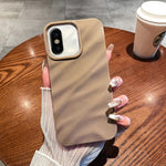 Solid Color Wave Texture TPU Phone Case, For iPhone X / XS, For iPhone XR, For iPhone XS Max