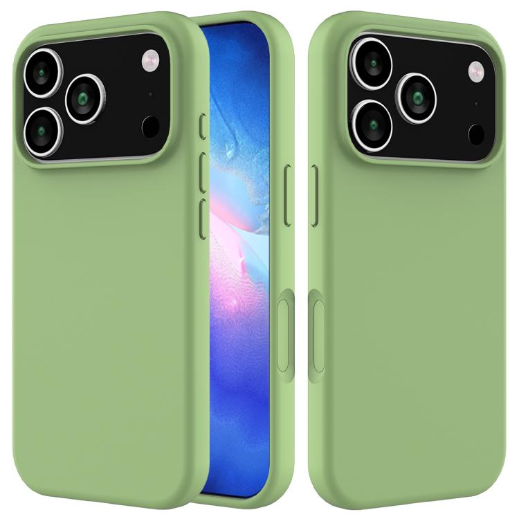 Einfarbige Silikon Handyhülle, Für iPhone 17e / 16e, Für iPhone 17 Pro Max, Für iPhone 17 Pro, Für iPhone 17