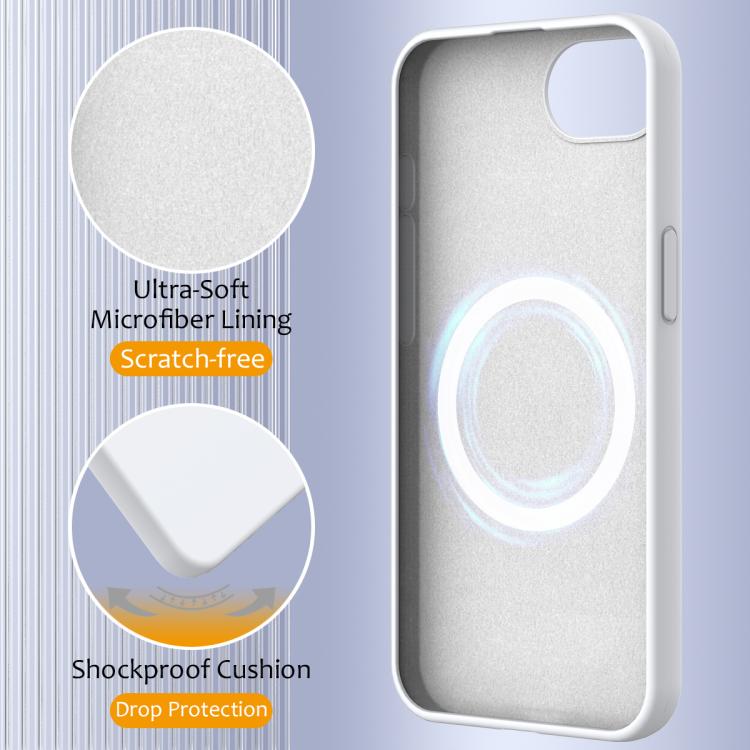 Stoßfeste Silikon-Magsafe-Handyhülle, für iPhone 17e / 16e, für iPhone 17 Pro Max, für iPhone 17 Pro, für iPhone 17, für iPhone Air