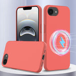 Stoßfeste Silikon-Magsafe-Handyhülle, für iPhone 17e / 16e, für iPhone 17 Pro Max, für iPhone 17 Pro, für iPhone 17, für iPhone Air