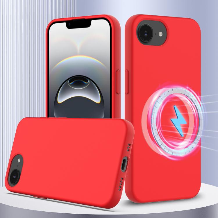 Stoßfeste Silikon-Magsafe-Handyhülle, für iPhone 17e / 16e, für iPhone 17 Pro Max, für iPhone 17 Pro, für iPhone 17, für iPhone Air