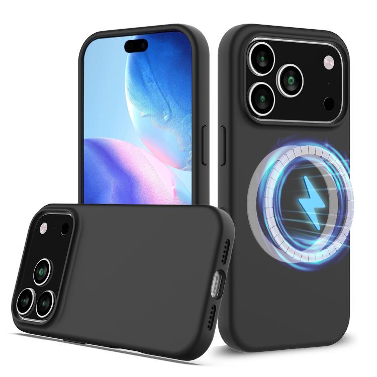 Stoßfeste Silikon-Magsafe-Handyhülle, für iPhone 17e / 16e, für iPhone 17 Pro Max, für iPhone 17 Pro, für iPhone 17, für iPhone Air