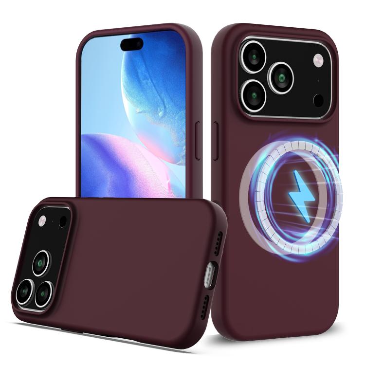 Stoßfeste Silikon-Magsafe-Handyhülle, für iPhone 17e / 16e, für iPhone 17 Pro Max, für iPhone 17 Pro, für iPhone 17, für iPhone Air
