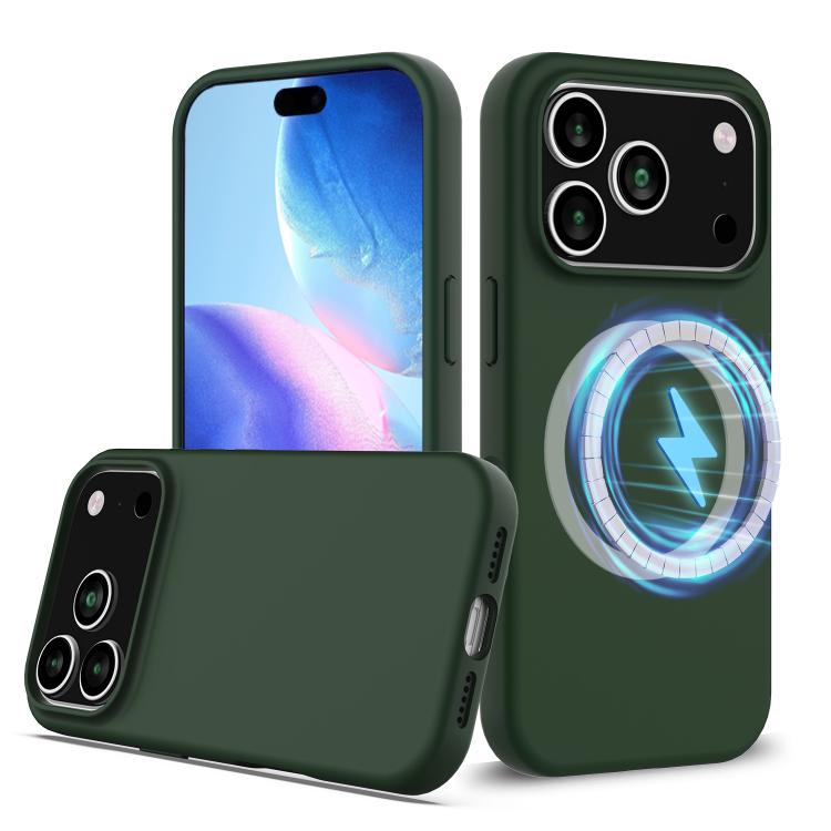 Stoßfeste Silikon-Magsafe-Handyhülle, für iPhone 17e / 16e, für iPhone 17 Pro Max, für iPhone 17 Pro, für iPhone 17, für iPhone Air