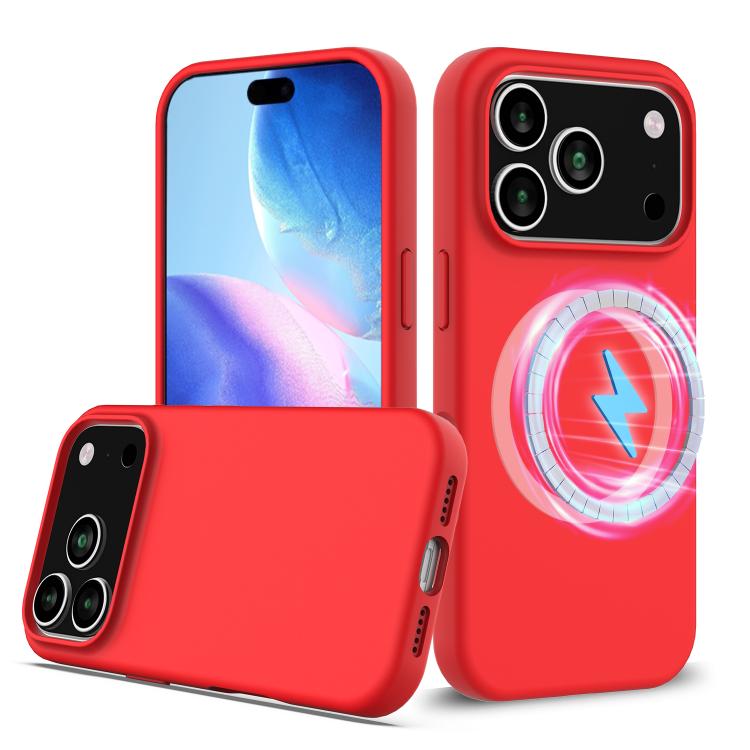 Stoßfeste Silikon-Magsafe-Handyhülle, für iPhone 17e / 16e, für iPhone 17 Pro Max, für iPhone 17 Pro, für iPhone 17, für iPhone Air