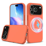 Stoßfeste Silikon-Magsafe-Handyhülle, für iPhone 17e / 16e, für iPhone 17 Pro Max, für iPhone 17 Pro, für iPhone 17, für iPhone Air