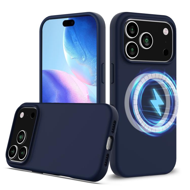 Stoßfeste Silikon-Magsafe-Handyhülle, für iPhone 17e / 16e, für iPhone 17 Pro Max, für iPhone 17 Pro, für iPhone 17, für iPhone Air
