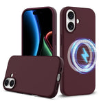 Stoßfeste Silikon-Magsafe-Handyhülle, für iPhone 17e / 16e, für iPhone 17 Pro Max, für iPhone 17 Pro, für iPhone 17, für iPhone Air