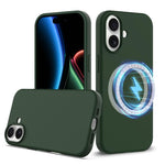 Stoßfeste Silikon-Magsafe-Handyhülle, für iPhone 17e / 16e, für iPhone 17 Pro Max, für iPhone 17 Pro, für iPhone 17, für iPhone Air