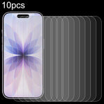 10 Stück 0,26 mm 9H 2,5D hochaluminiumvergütete Glasfolie, für iPhone 17 Pro Max, für iPhone 17 Pro / 17, für iPhone Air, für iPhone 16 Pro Max, für iPhone 16 Pro, für iPhone 16 Plus, für iPhone 16, für iPhone 15 Plus / 15 Pro Max, für iPhone 15 / 15 Pro
