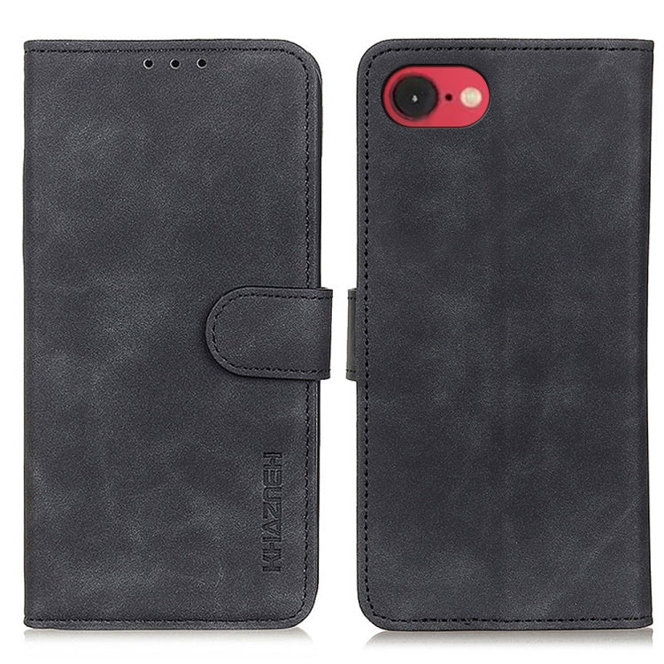 KHAZNEH Retro Textur Leder Handyhülle, für iPhone 16e / 17e, für iPhone 17 Pro Max, für iPhone 17 Pro, für iPhone 17, für iPhone Air, für iPhone 16 Pro Max, für iPhone 16 Pro, für iPhone 16 Plus, für iPhone 16, für iPhone 15 Pro Max, für iPhone 15 P...