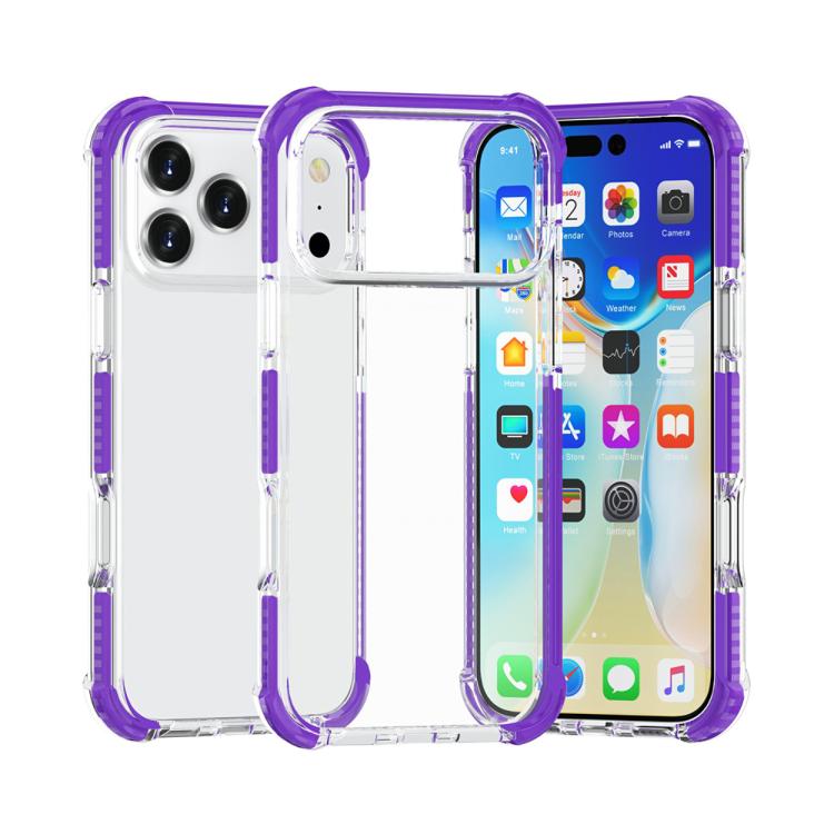 Vier-Ecken-stoßfeste TPU-Hybrid-Acryl-Handyhülle, für iPhone 17 Pro Max, für iPhone 17 Pro, für iPhone 17, für iPhone Air