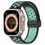 Silikon-Uhrenarmband mit magnetischer Schnalle, für Apple Watch Ultra 49mm, für Apple Watch SE 2023 44mm, für Apple Watch SE 2023 40mm