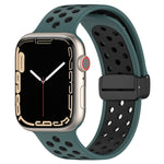 Magnetische Schnalle Silikon-Armband, für Apple Watch 3 42mm, für Apple Watch 2 42mm, für Apple Watch 2 38mm