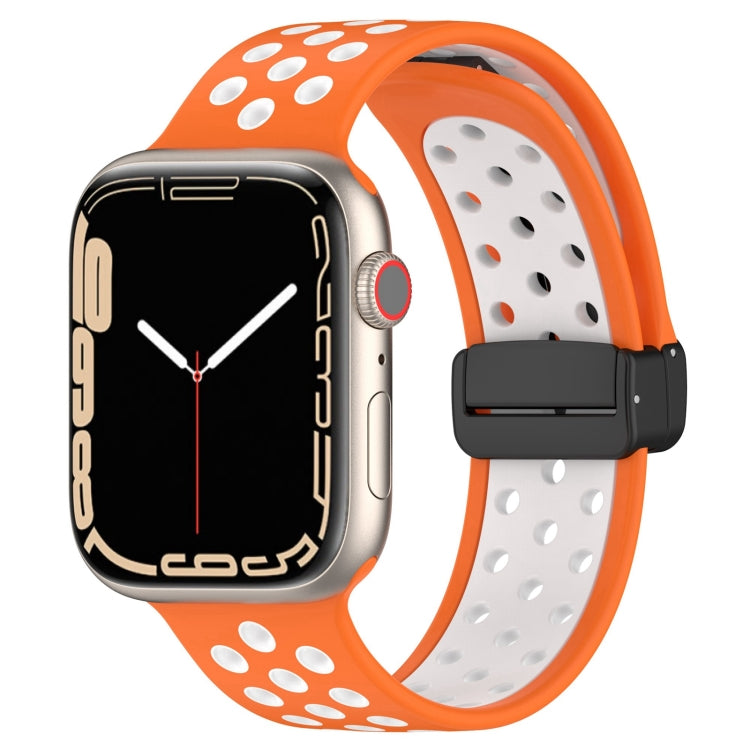 Magnetic Buckle Silicone Watch Band, For Apple Watch 4 44mm, For Apple Watch 4 40mm, For Apple Watch 3 38mm