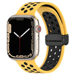 Silikon-Uhrenarmband mit magnetischer Schnalle, für Apple Watch 42mm, für Apple Watch 38mm
