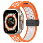 Silikon-Uhrenarmband mit magnetischer Schnalle, für Apple Watch Ultra 49mm, für Apple Watch SE 2023 44mm, für Apple Watch SE 2023 40mm