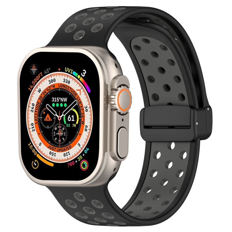 Silikon-Uhrenarmband mit magnetischer Schnalle, für Apple Watch Ultra 49mm, für Apple Watch SE 2023 44mm, für Apple Watch SE 2023 40mm