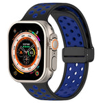 Silikon-Uhrenarmband mit magnetischer Schnalle, für Apple Watch Ultra 49mm, für Apple Watch SE 2023 44mm, für Apple Watch SE 2023 40mm