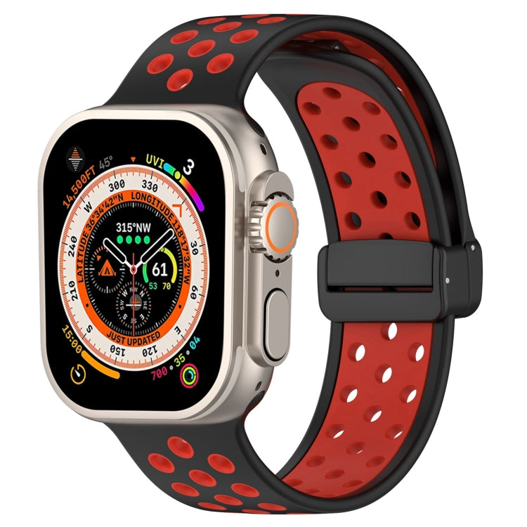 Silikon-Uhrenarmband mit magnetischer Schnalle, für Apple Watch Ultra 49mm, für Apple Watch SE 2023 44mm, für Apple Watch SE 2023 40mm