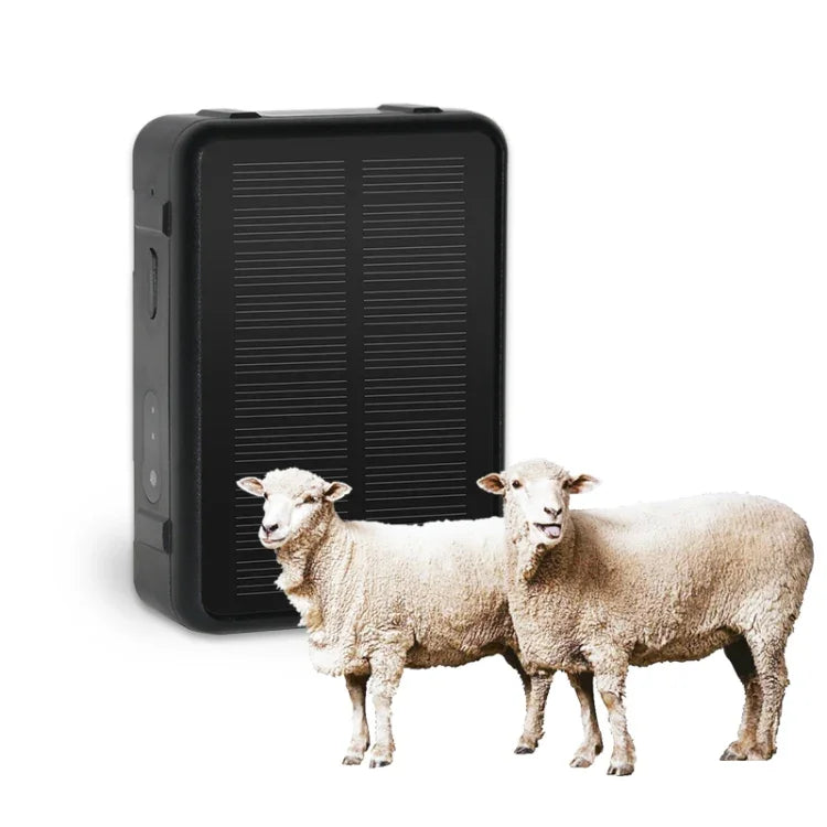 V44 Solarenergie Wasserdichter GPS-Tracker für Rinder und Schafe, V44 GPS-Tracker
