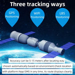 V44 Solarenergie Wasserdichter GPS-Tracker für Rinder und Schafe, V44 GPS-Tracker