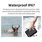 V44 Solarenergie Wasserdichter GPS-Tracker für Rinder und Schafe, V44 GPS-Tracker