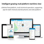 V44 Solarenergie Wasserdichter GPS-Tracker für Rinder und Schafe, V44 GPS-Tracker