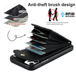 Rauten-Textur-Kartenfach-Handyhülle mit langem Umhängeband, für iPhone 11 Pro Max, für iPhone 11, für iPhone 11 Pro, für iPhone XR, für iPhone XS Max