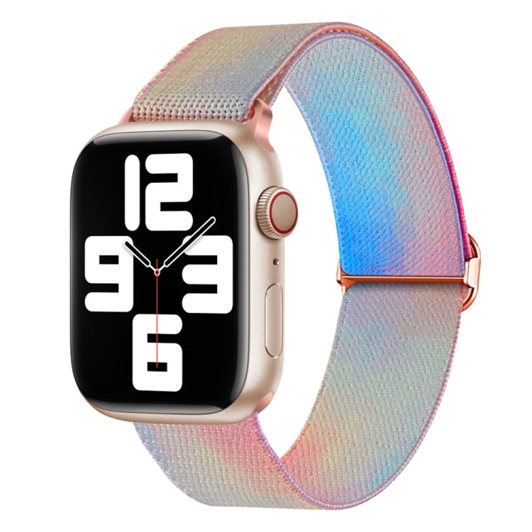 Gemustertes Nylon Ersatz Uhrenarmband, Für Apple Watch 4 44mm, Für Apple Watch 4 40mm, Für Apple Watch 3 38mm, Für Apple Watch 3 42mm, Für Apple Watch 2 42mm, Für Apple Watch 2 38mm